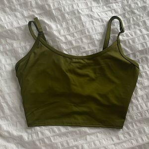 NWOT Pink longline sports bra XS